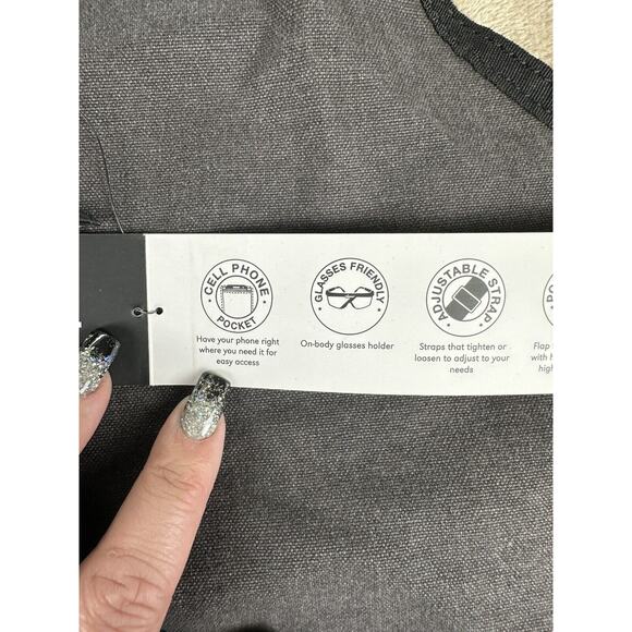 Dri Duck Workman’s Apron Charcoal Gray NWT - Picture 3 of 8